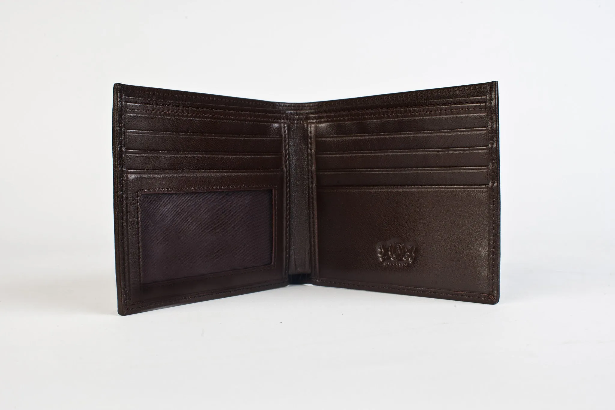 Avallone Executive Billfold Wallet - Brown