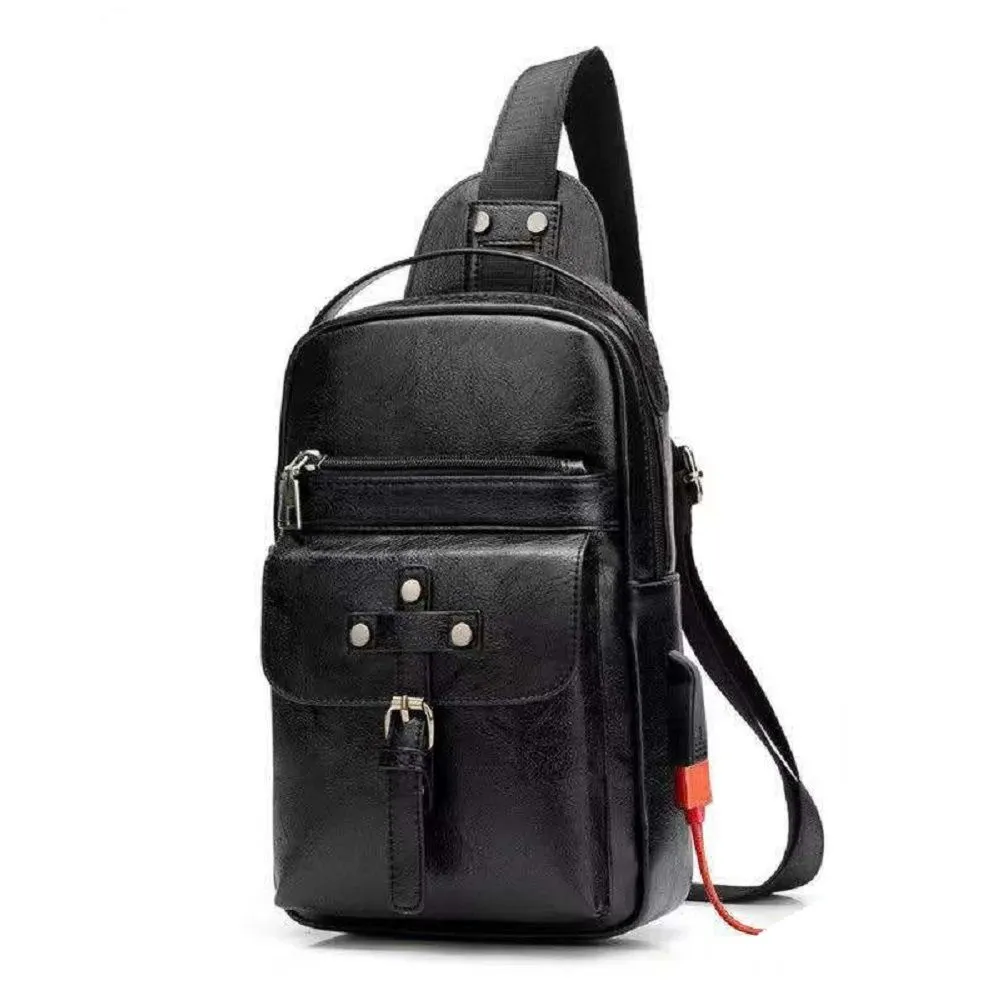 Backpack Waist Shoulder bag compatible with Ebook, Tablet and for E&L 6P (2019) - Black
