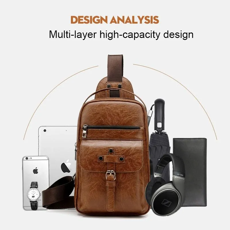 Backpack Waist Shoulder bag compatible with Ebook, Tablet and for E&L 6P (2019) - Black