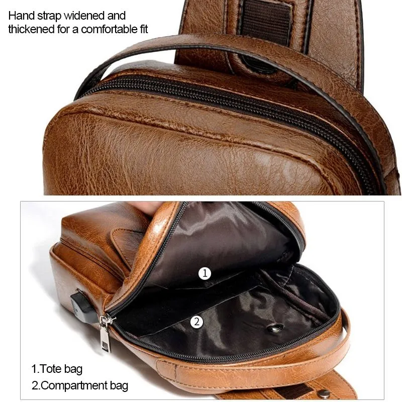 Backpack Waist Shoulder bag compatible with Ebook, Tablet and for E&L 6P (2019) - Black