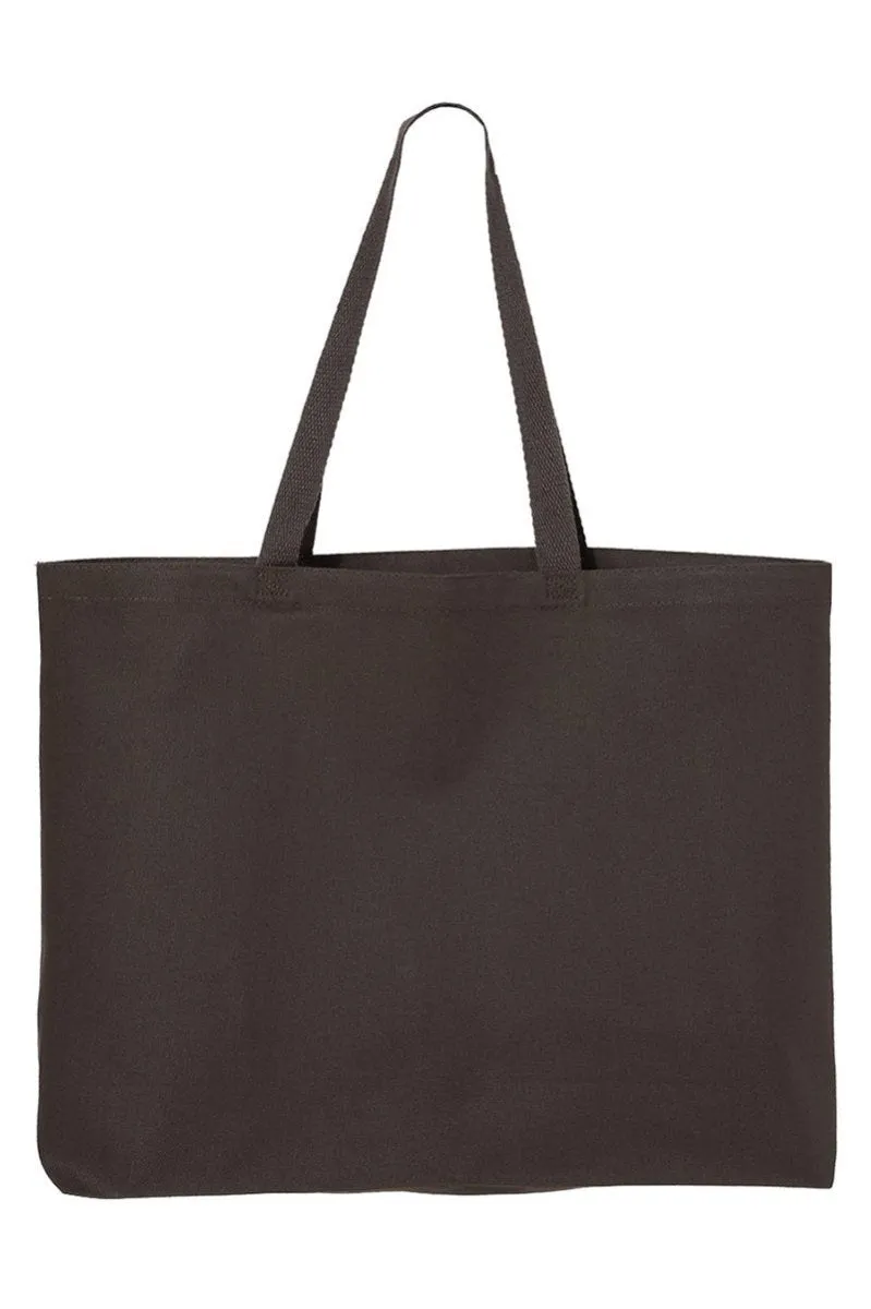 Bow And Kisses Canvas Jumbo Tote