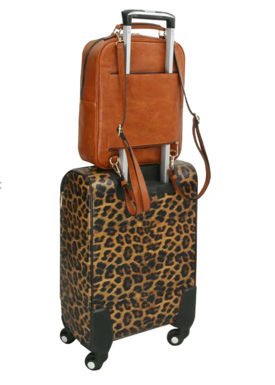 Faux Leather Convertible Backpack - FINAL SALE