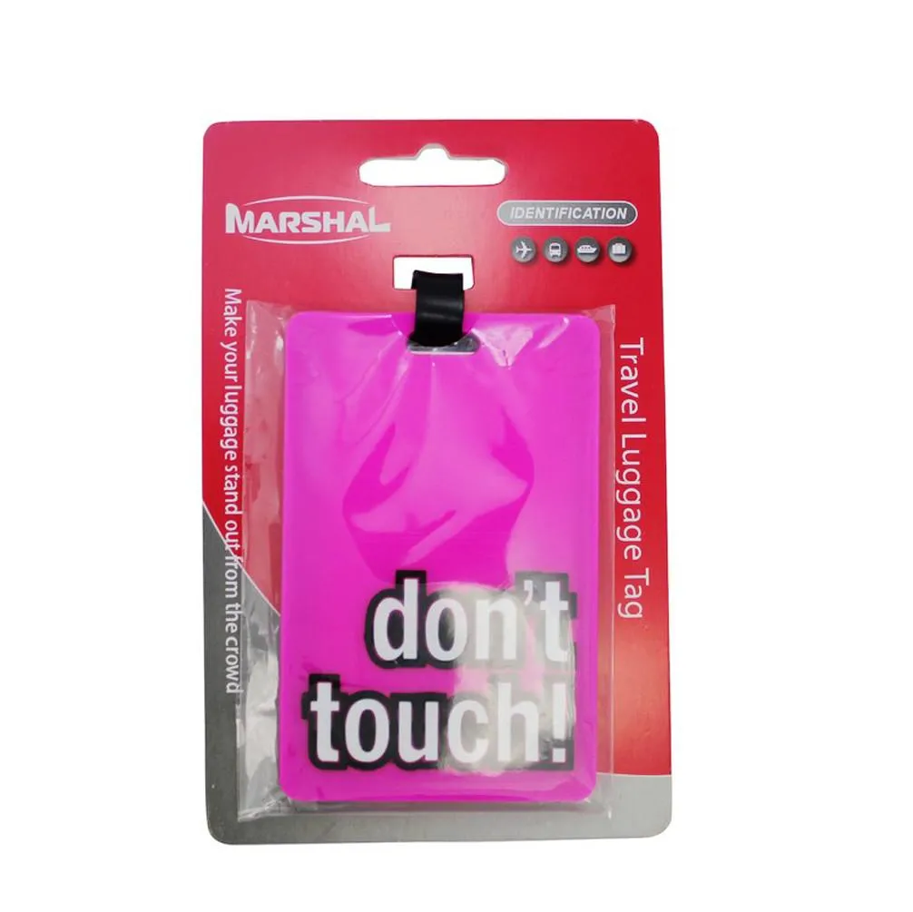 Funny Quote Soft Luggage Tag VS SKT 004