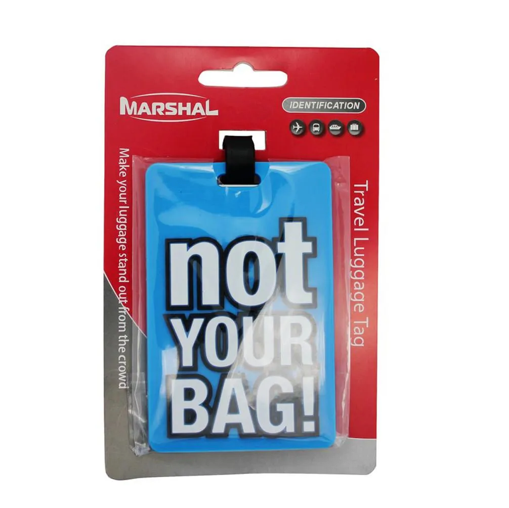 Funny Quote Soft Luggage Tag VS SKT 004