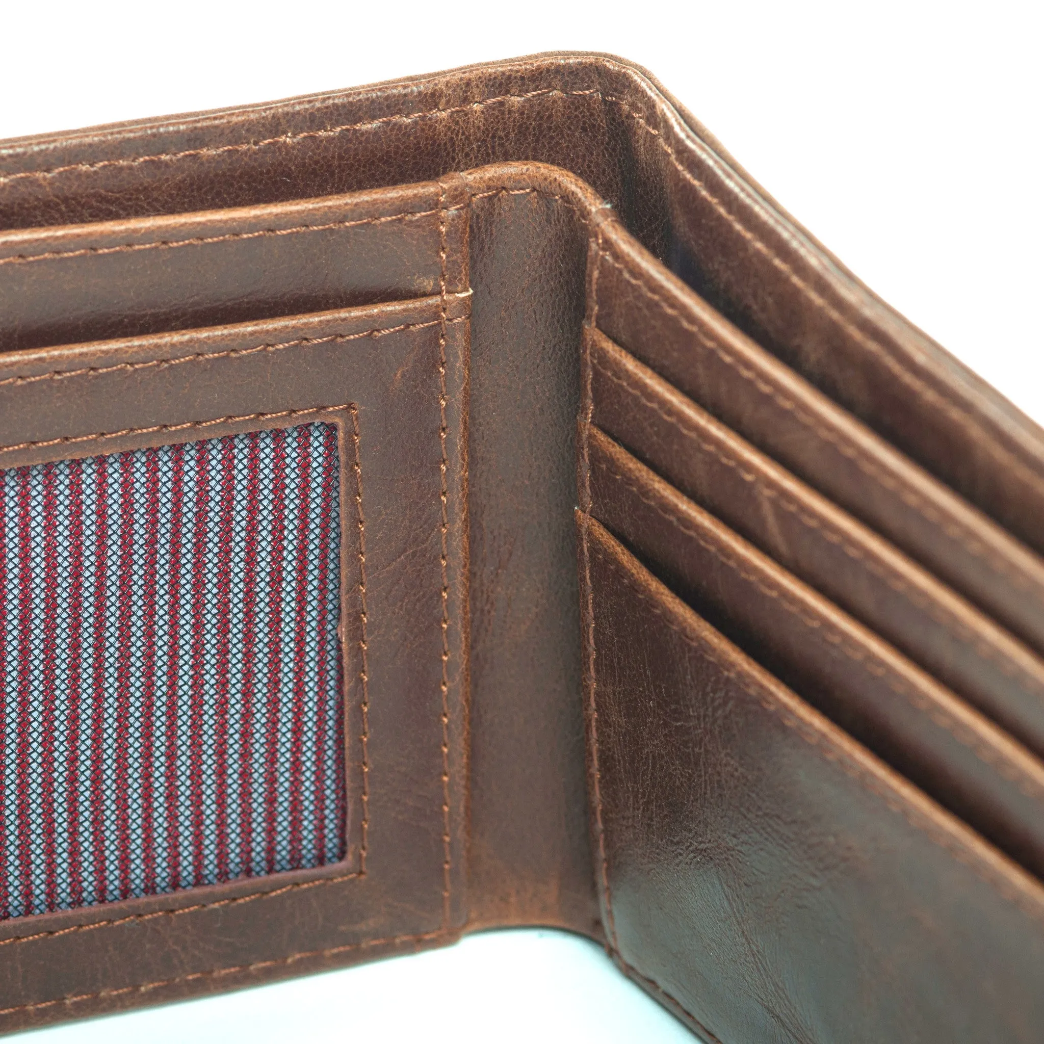Herschel Supply Hank Wallet - Nubuck Brown