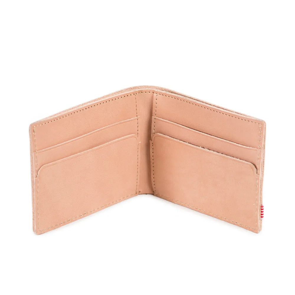 Herschel Supply Miles Wallet - Premium Leather Natural