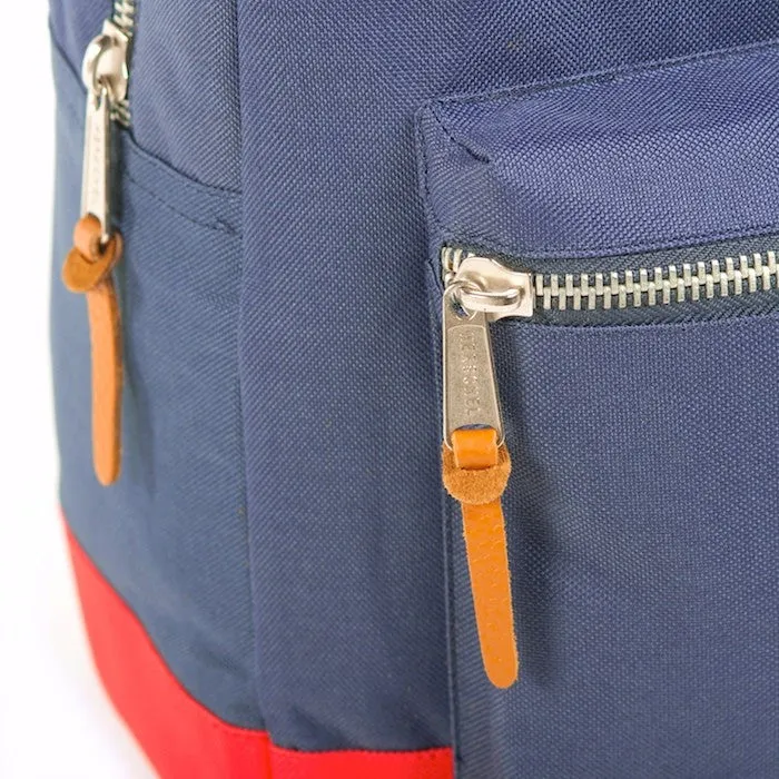 Herschel Supply Settlement Backpack - Navy & Red