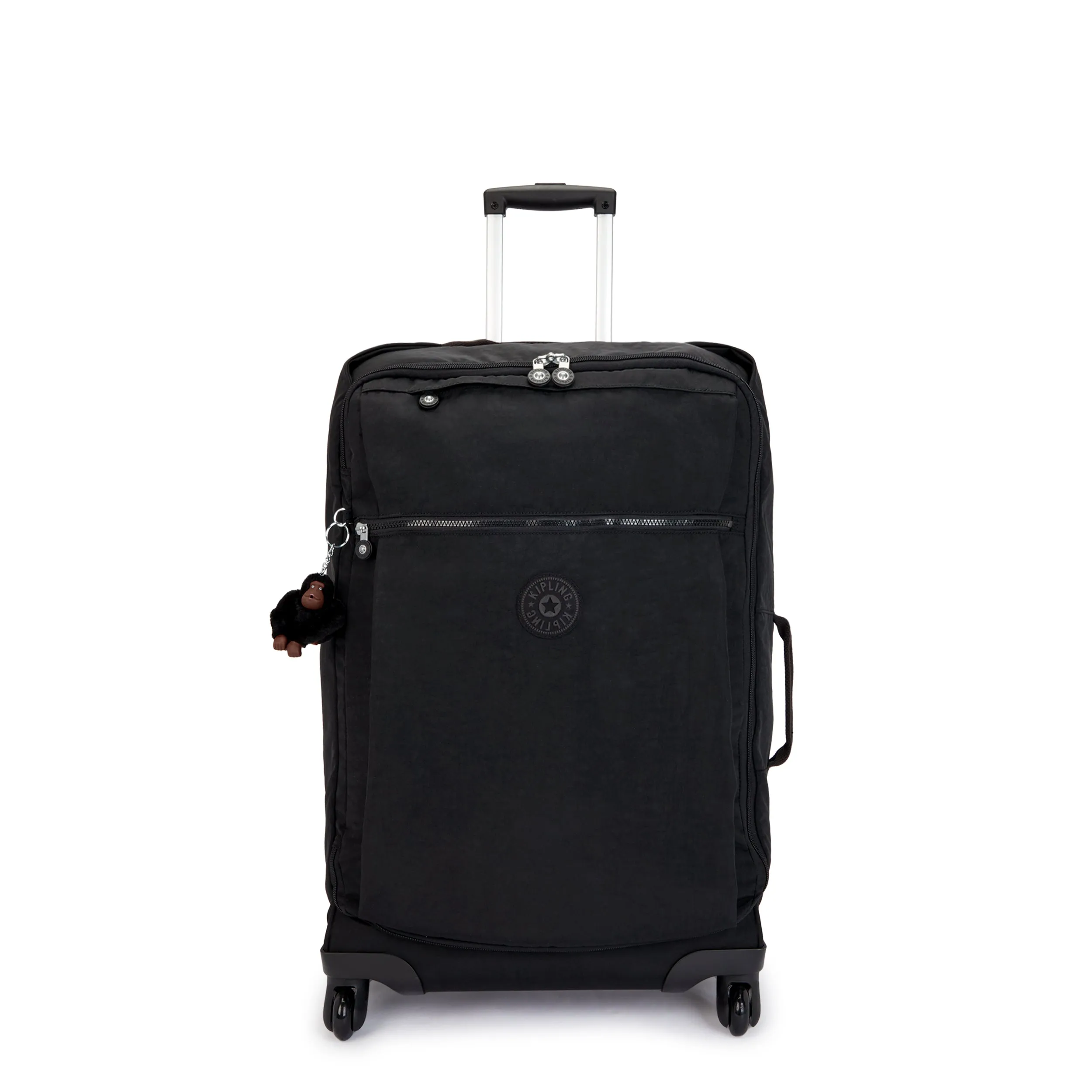 Kipling Darcey Medium Rolling Luggage - Black Tonal