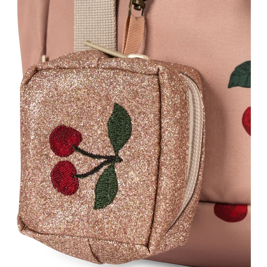 (KS100197)  CLOVER SCHOOLBAG -  MA GRANDE CERISE MAHOGANY