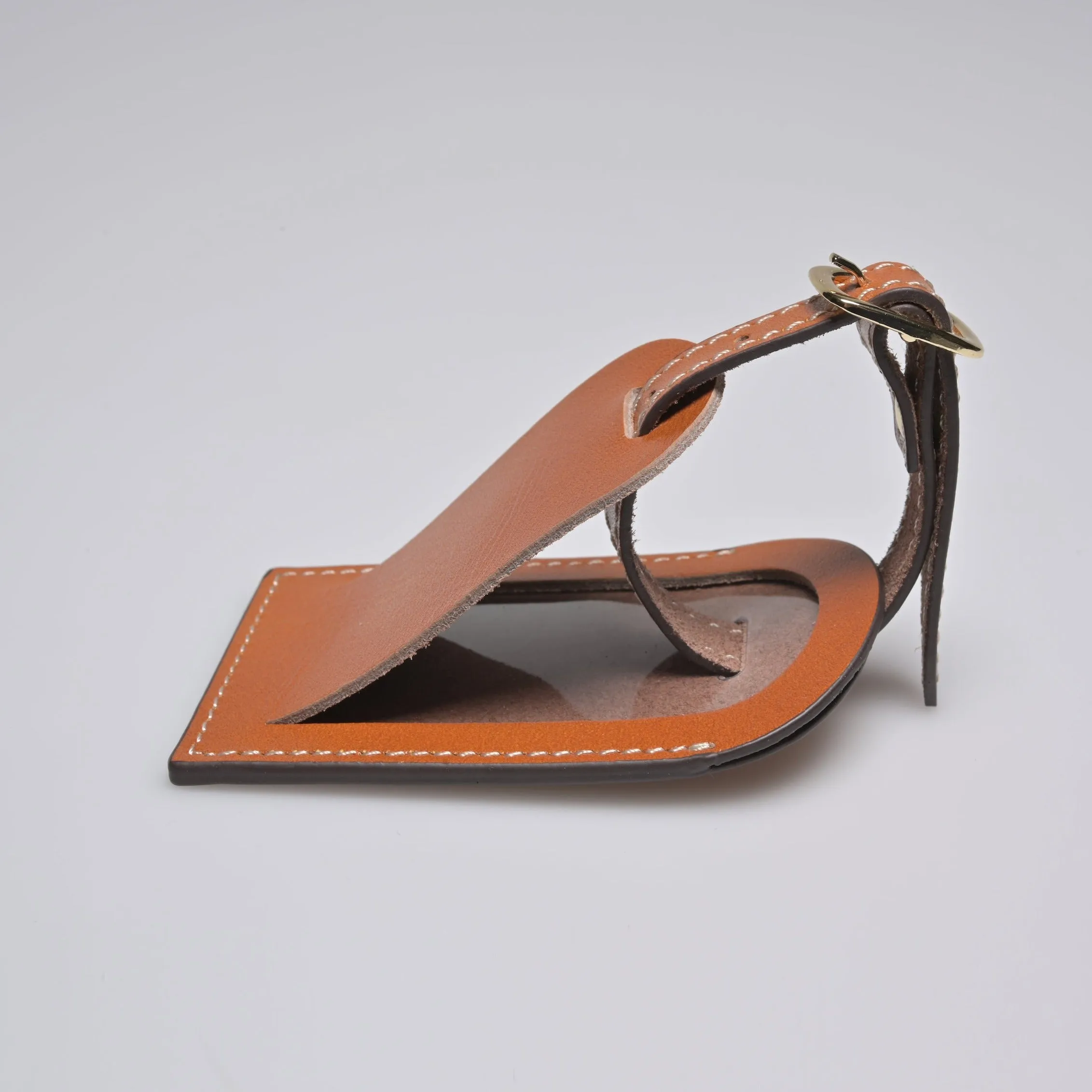 Leather Luggage Tag (Smooth Leather)