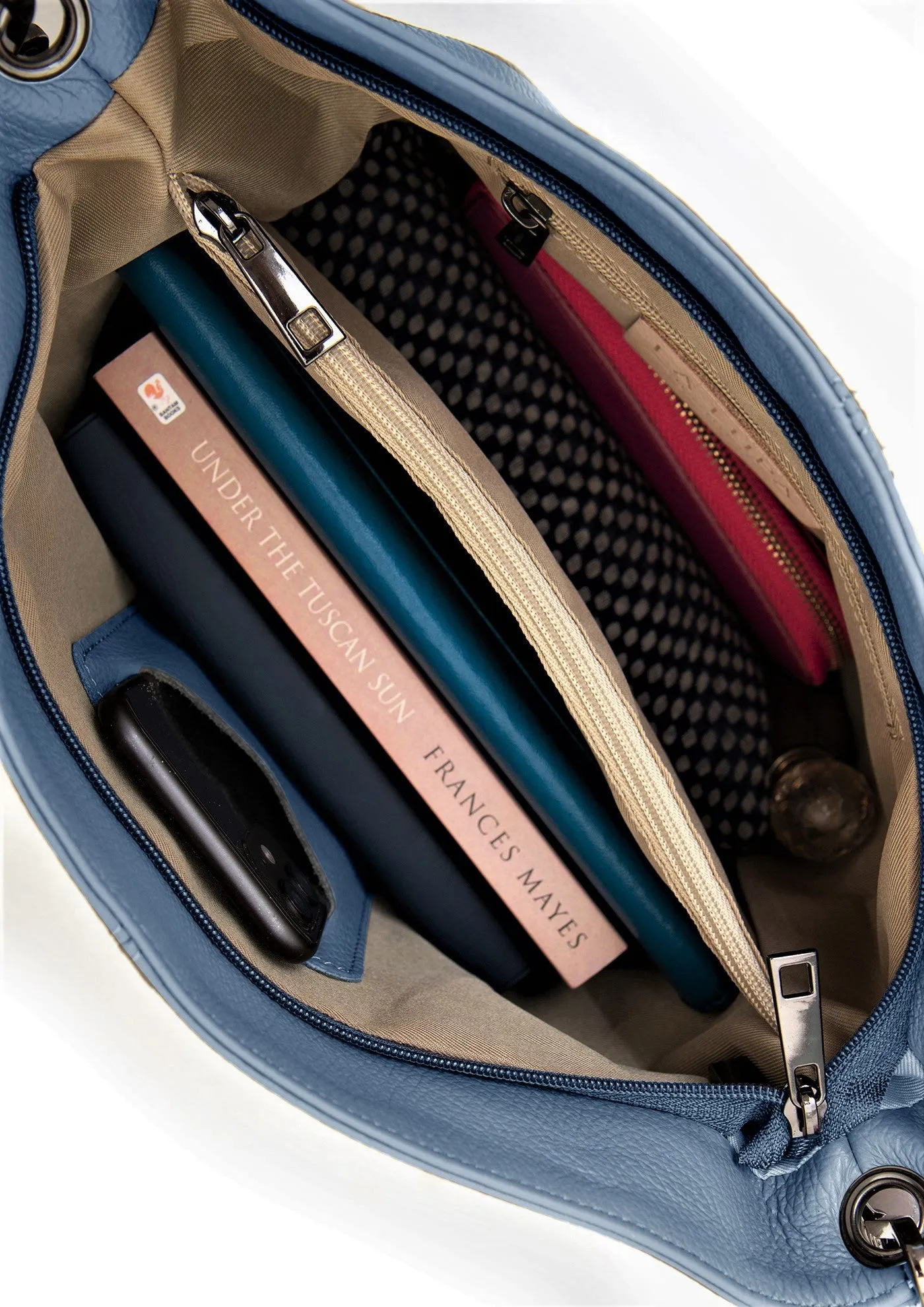 Lola Crossbody Dusky Blue