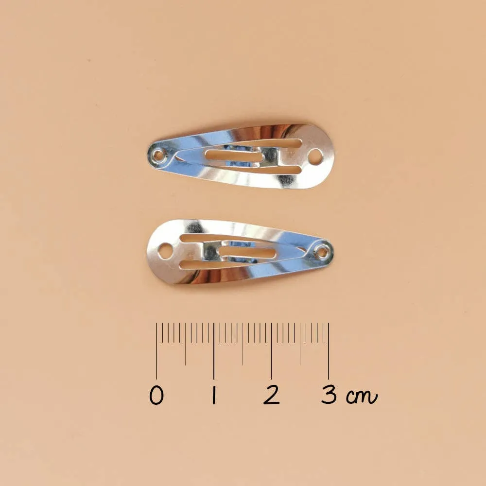 Mini butterfly hair clips - Liberty Feather Meadow (pair)