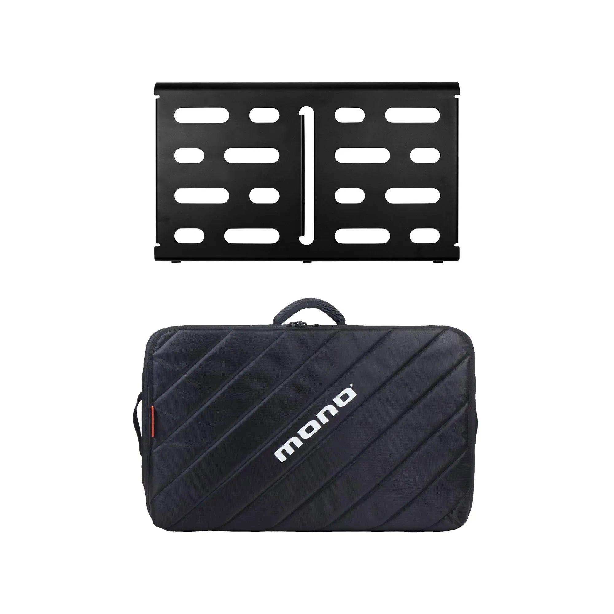 Mono Pedalboard Medium Black With Tour 2.0 Accessory Case