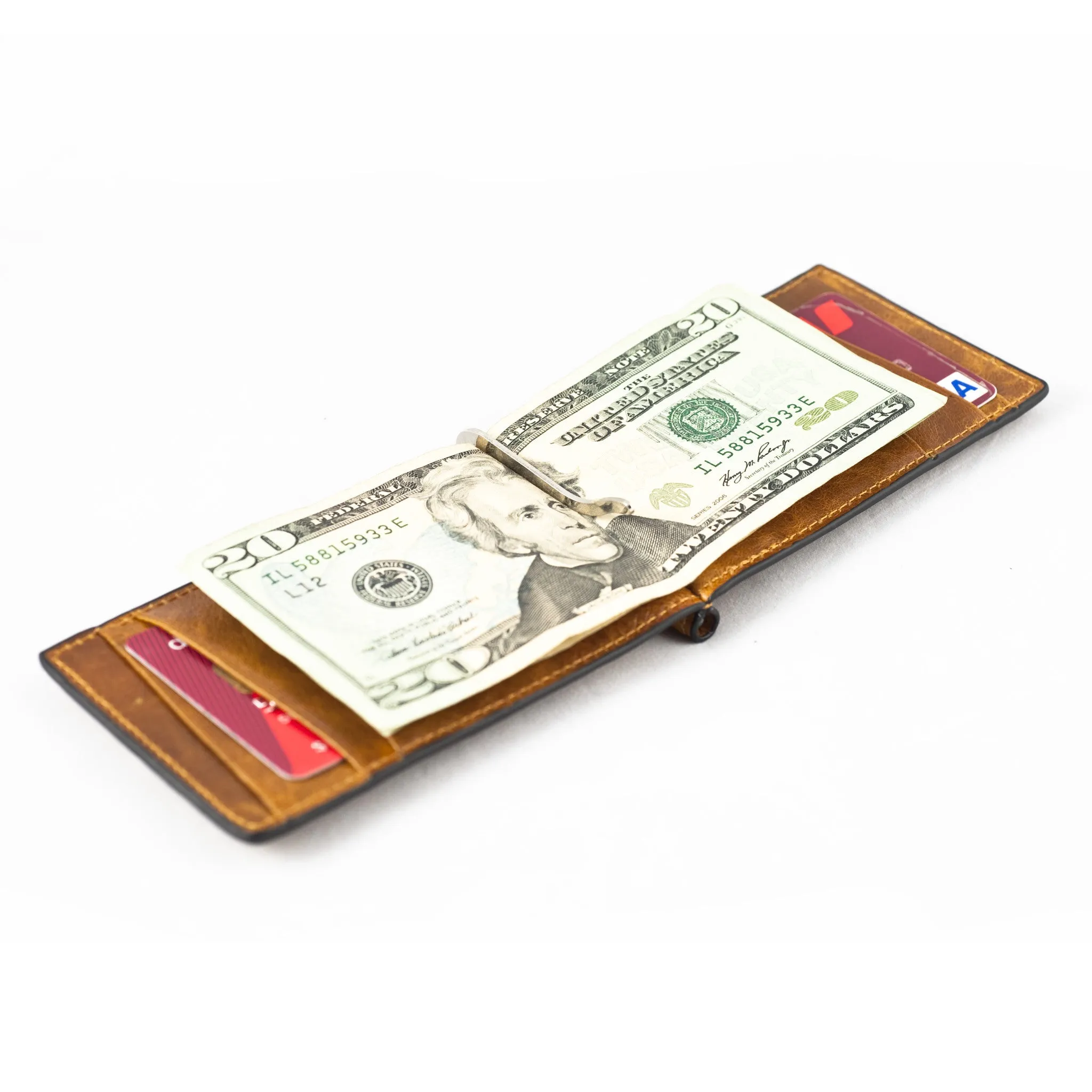 Orchill Captain Italian Wallet-- Corinthian