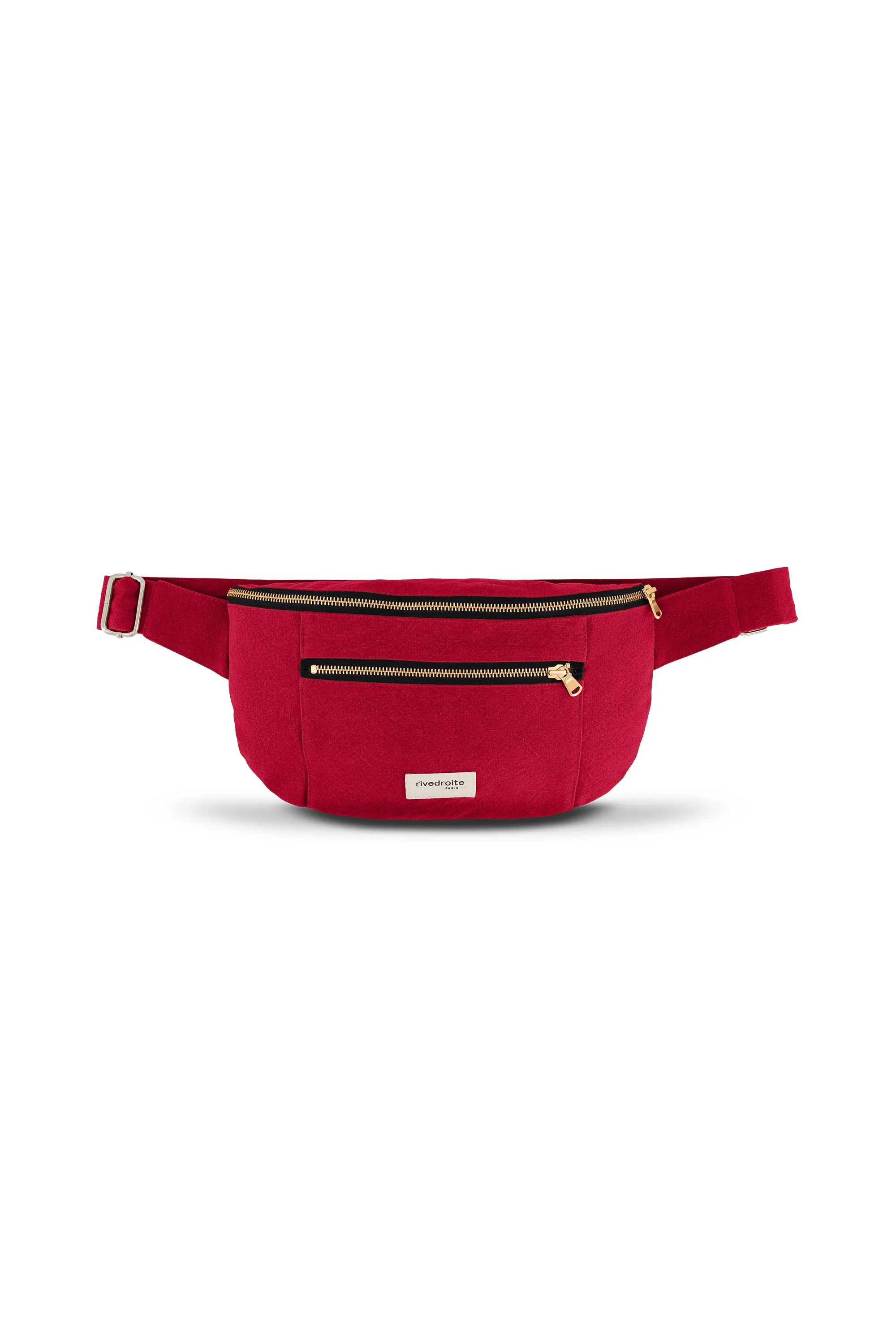 Orsel the new waist bag Large Size - Recycled cotton Vibrant Red