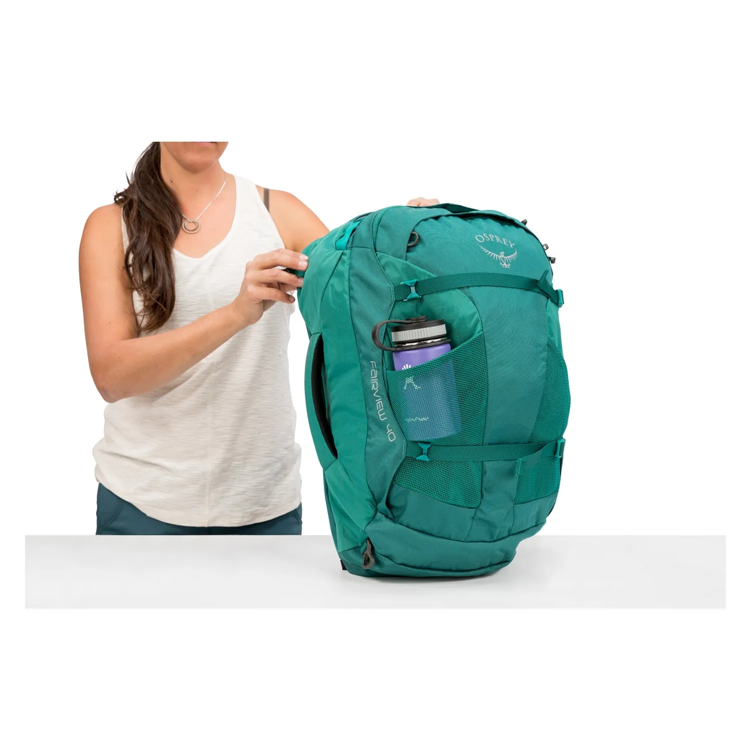 Osprey Fairview Travel Pack Carry-On 40 Backpack - Extra Small/Small - Women's Travel - Trekking