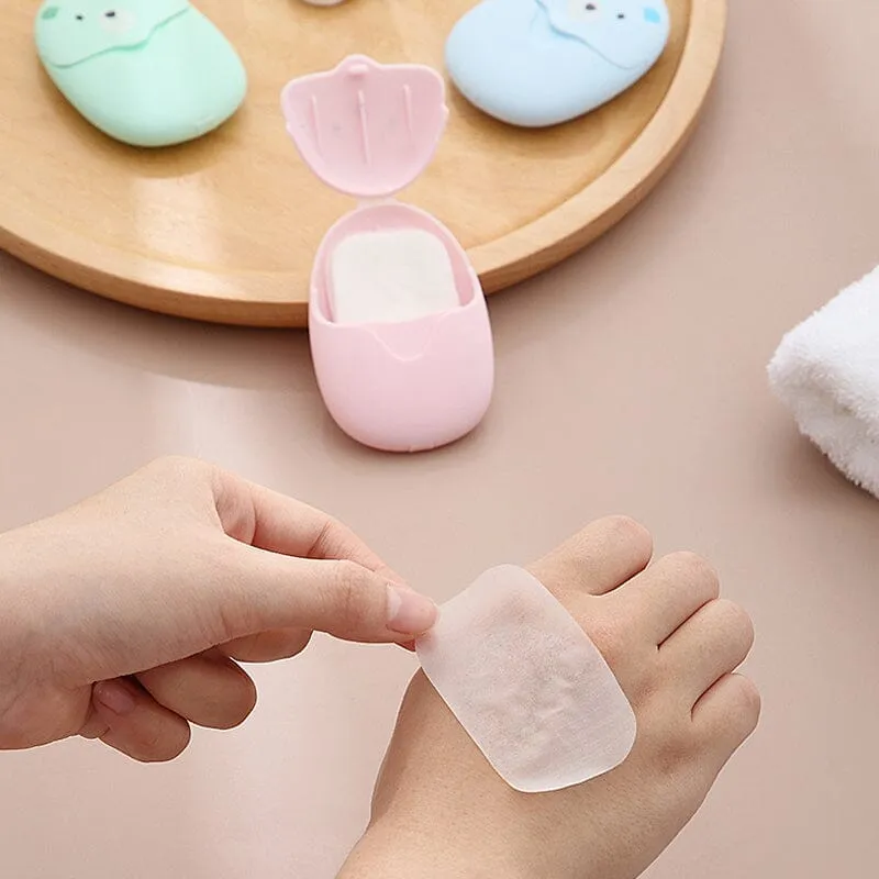 💦Outdoor Portable Soap Paper💦