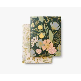 Rifle Paper Co Pair of 2 Colette Pocket Notebooks