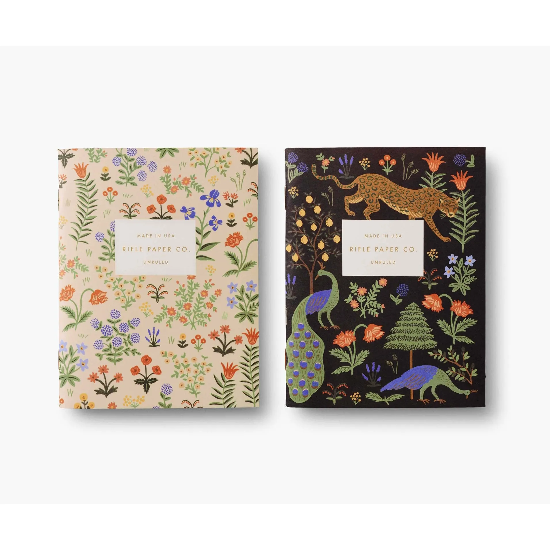 Rifle Paper Co Pair of 2 Menagerie Pocket Notebooks