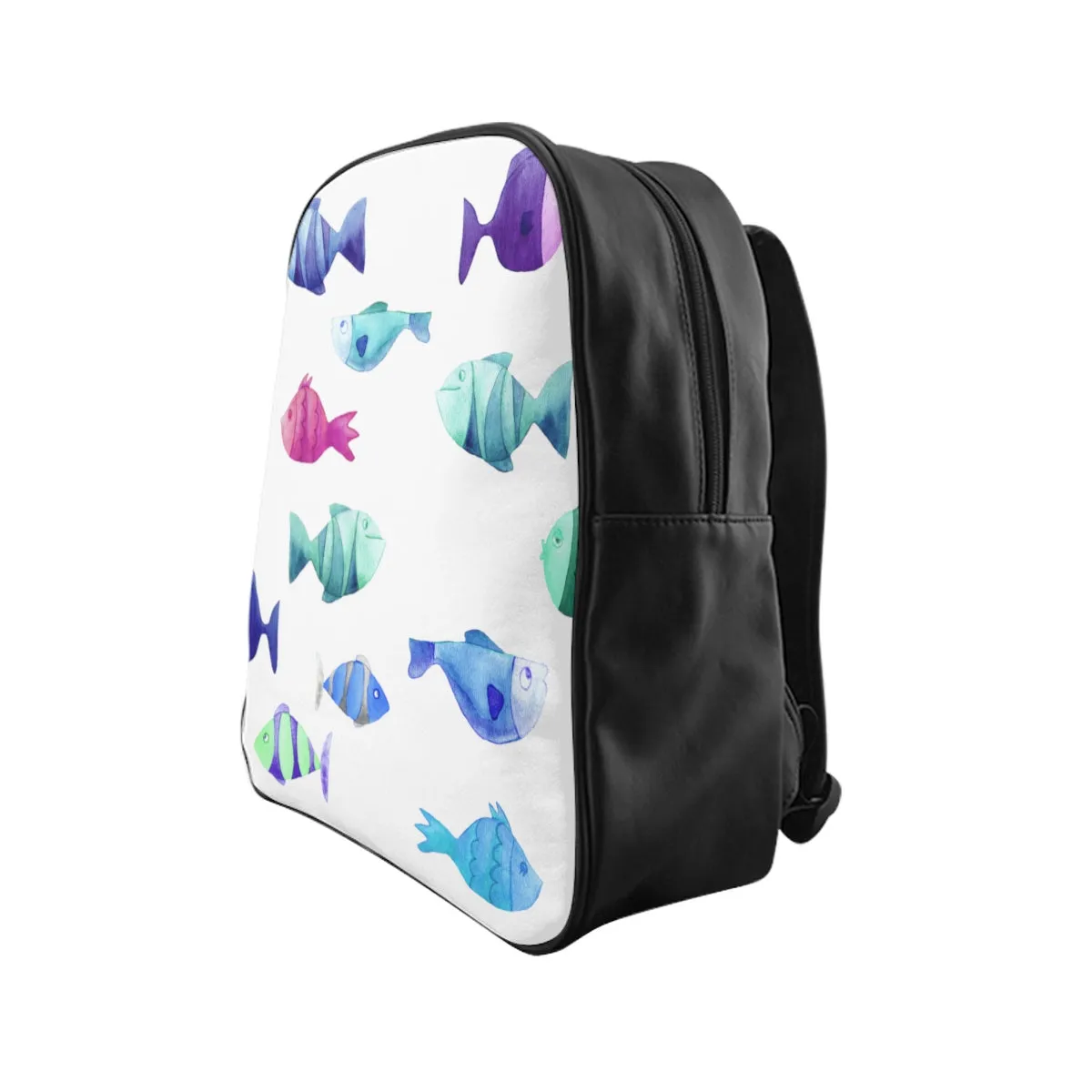 School Backpack Fish