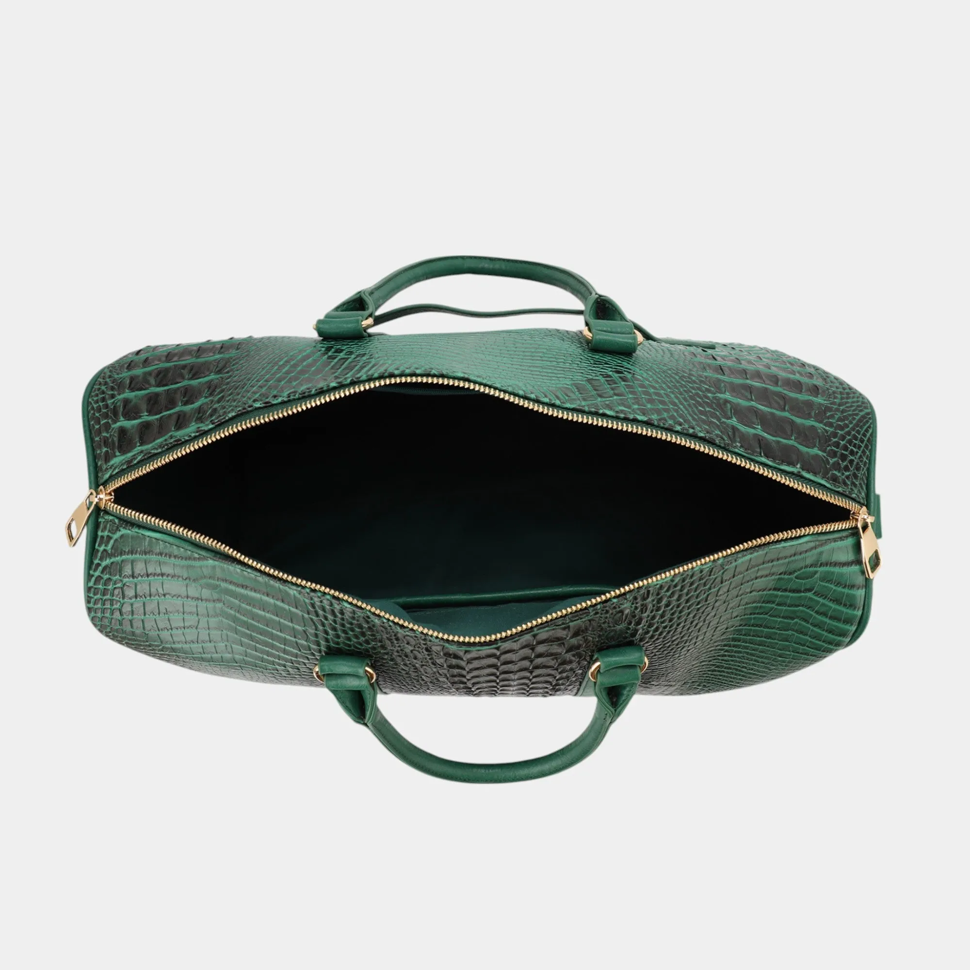 Sienna Exclusive Croc-Print Duffle Bag