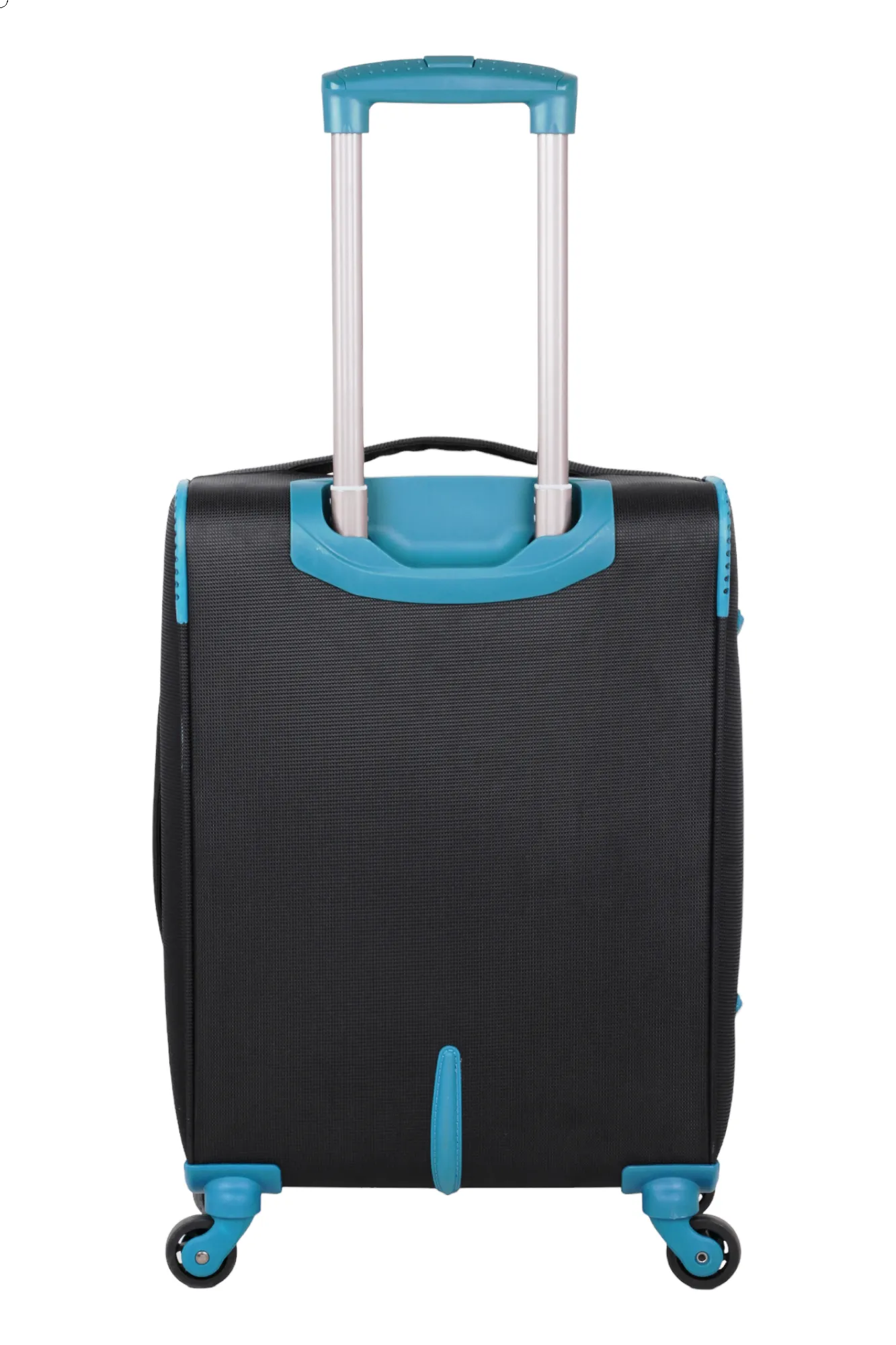 Soft luggage strolley suitcase 38319