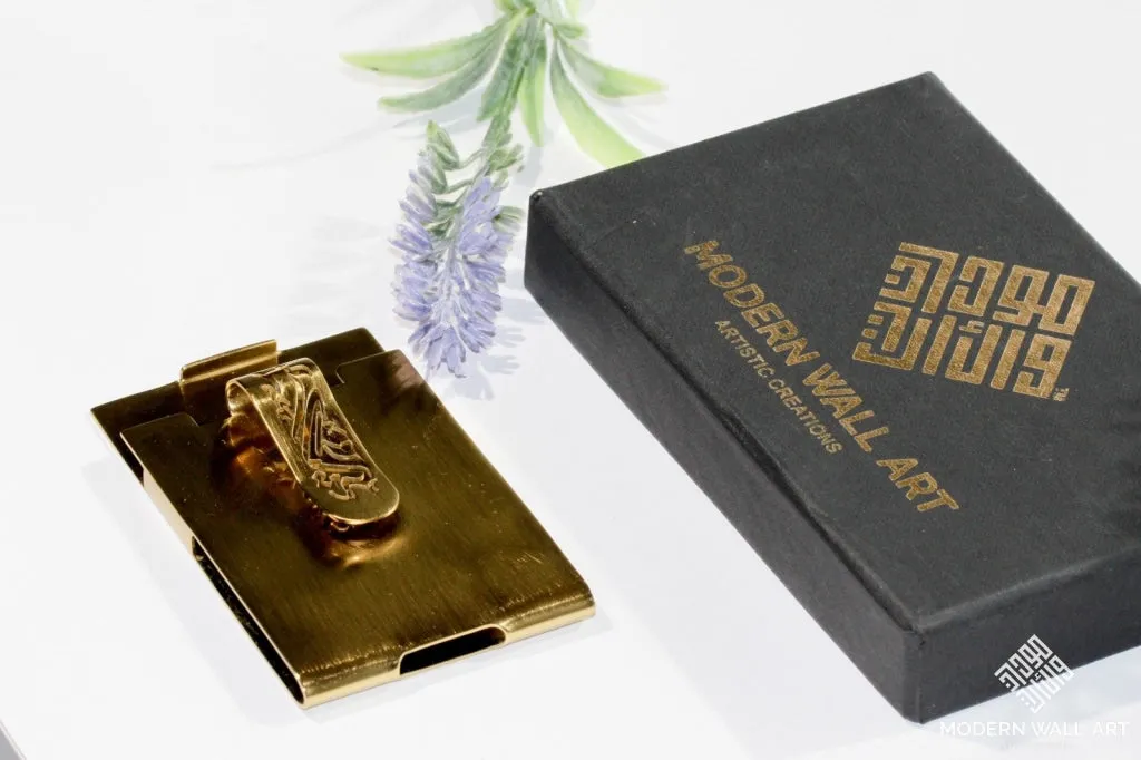 Stainless steel Money Clip with gift box