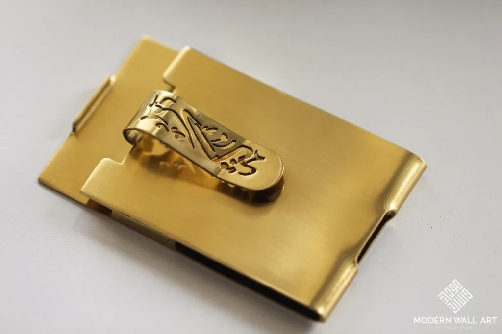 Stainless steel Money Clip with gift box