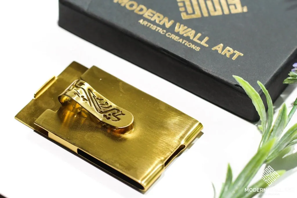 Stainless steel Money Clip with gift box