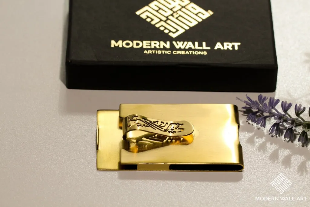 Stainless steel Money Clip with gift box