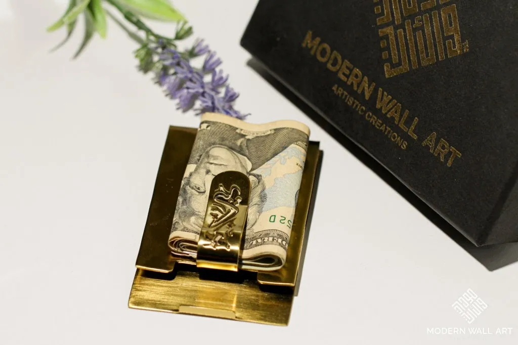 Stainless steel Money Clip with gift box