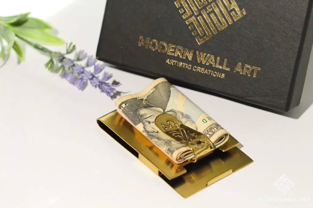 Stainless steel Money Clip with gift box