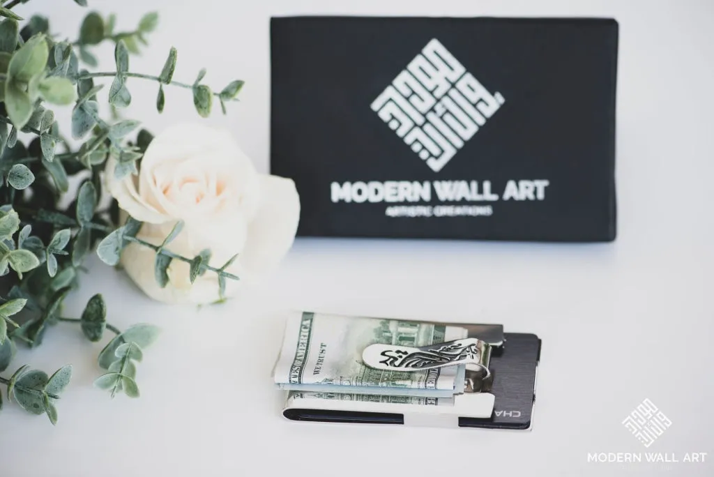 Stainless steel Money Clip with gift box