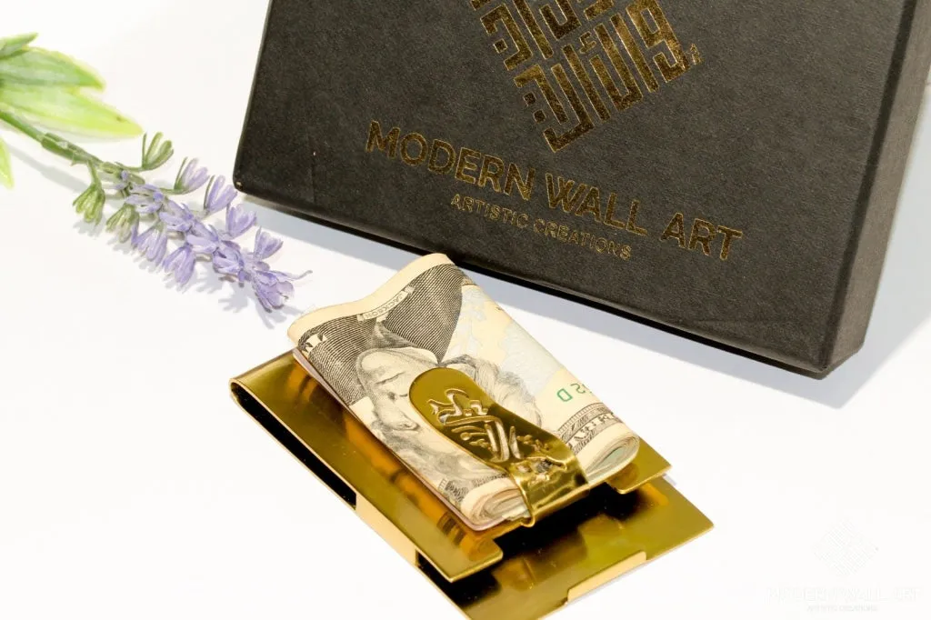 Stainless steel Money Clip with gift box