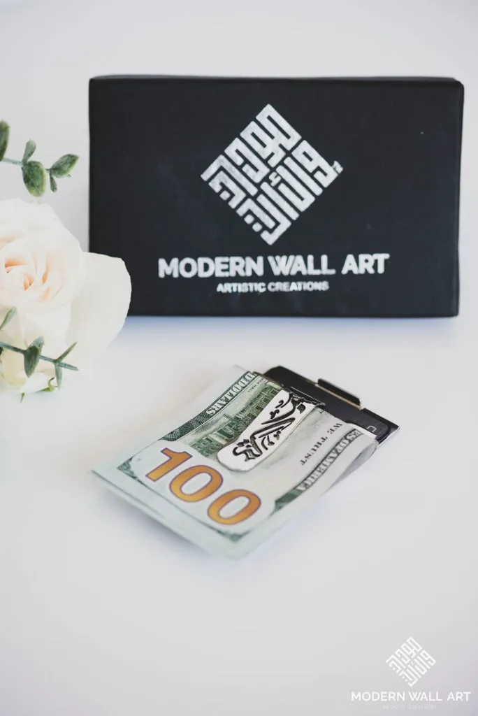 Stainless steel Money Clip with gift box