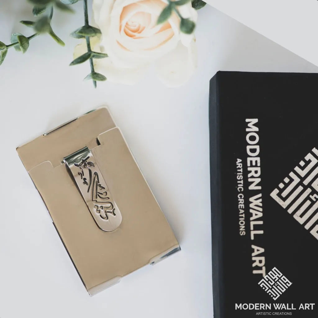 Stainless steel Money Clip with gift box