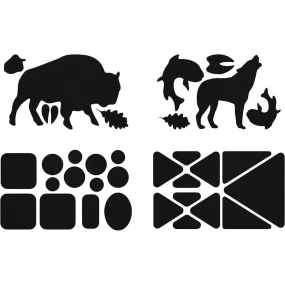Tenacious Tape Gear Patches - Wildlife