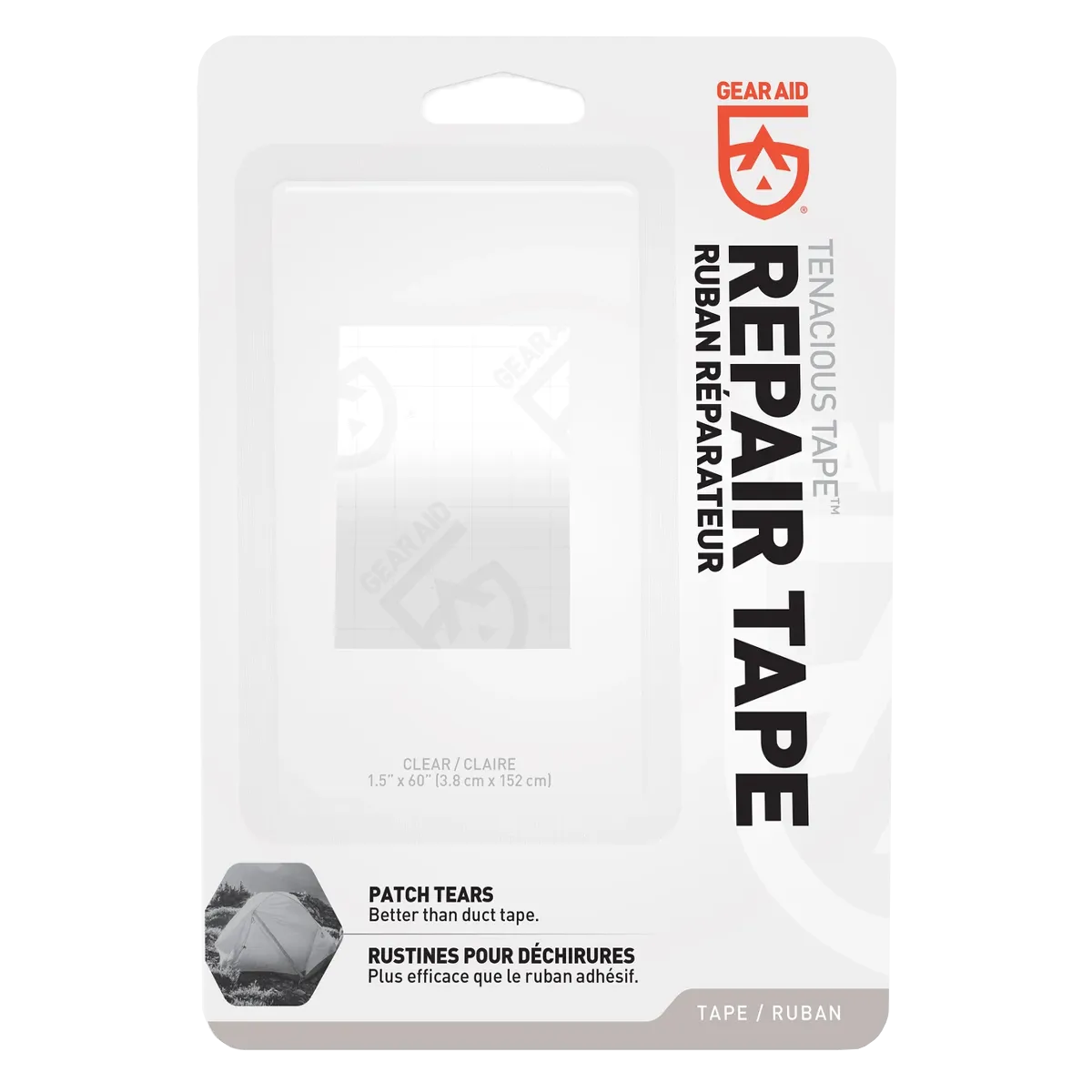 Tenacious Tape Repair Tape Roll - Clear