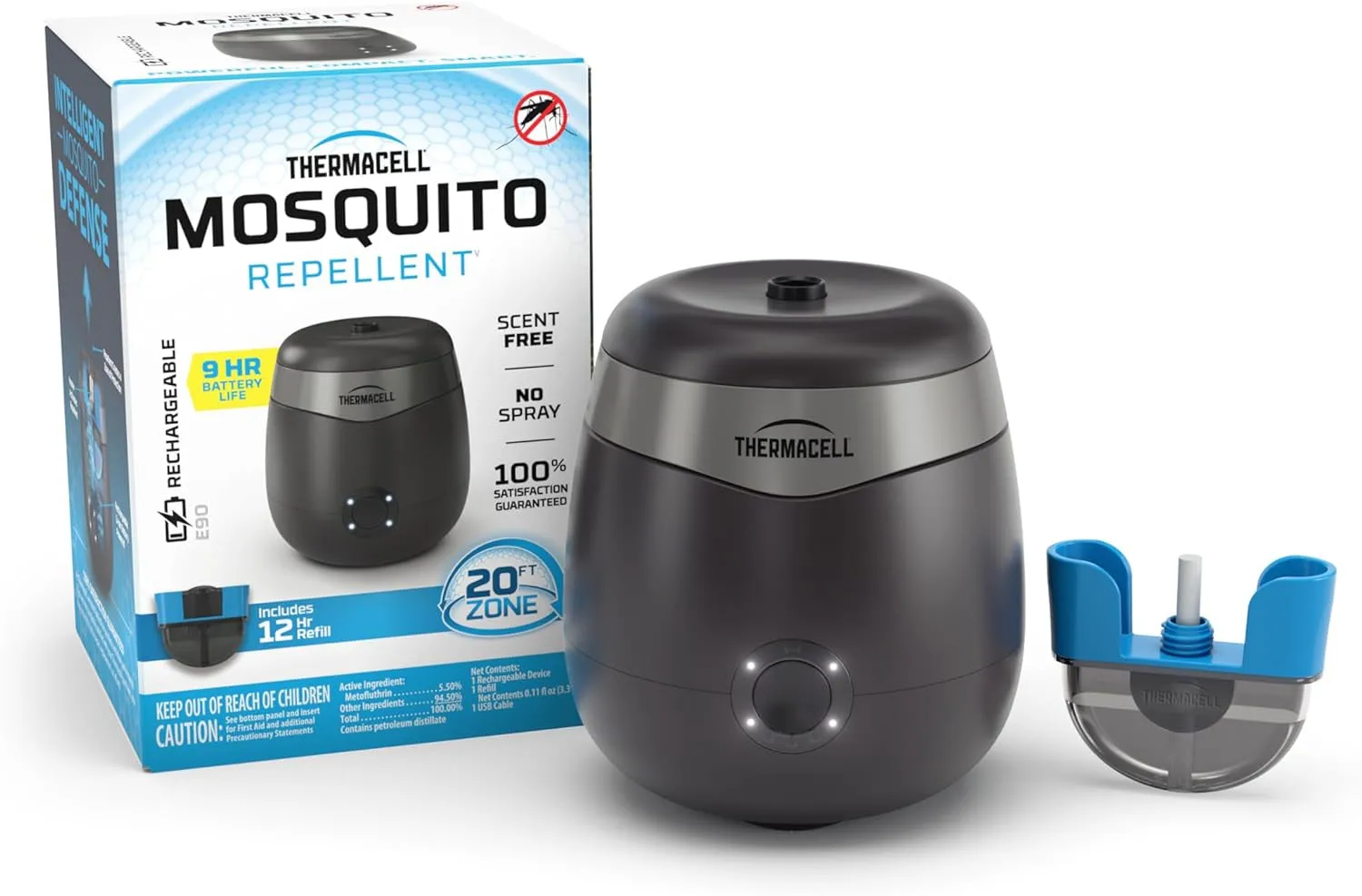Thermacell Patio Shield E-Series: Ultimate Camping Mosquito Repellent