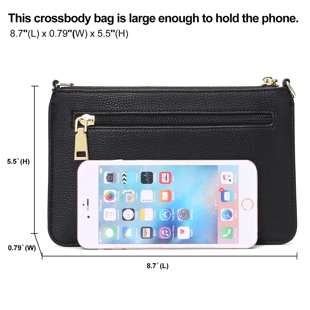 Women's Wallet Large Capacity Vacatime RFID Blocking Leather Wallets